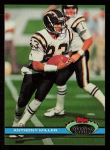 1991 Stadium Club #367 Anthony Miller San Diego Chargers Football Card - Picture 1 of 2