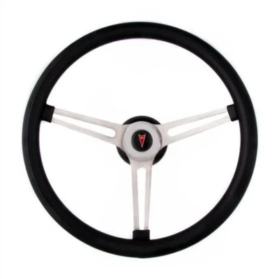 1957-94 PONTIAC GTO FIREBIRD LEMANS TEMPEST 15" STAINLESS STEEL STEERING WHEEL — 第 1/3 张图片