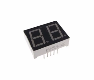 0.56" 2 Digit 7-Segment LED Display DIP common cathode - Red - Pack of 2 - Picture 1 of 2