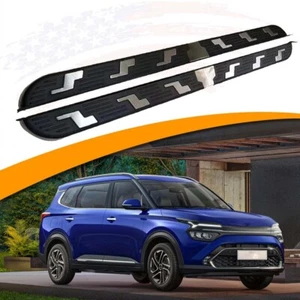 Fixed Side Step Pedal Running Boards Nerf Bar Fit KIA Rondo Carens 2022 2023 2pc - Picture 1 of 11