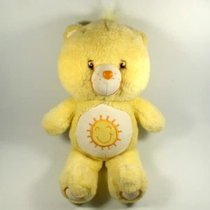CARE BEARS Plush GLOW A LOT 13" Vintage FUNSHINE (Play Along 2003) - Picture 1 of 7