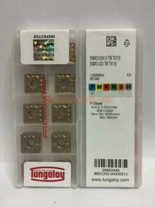 10PCS NEW Tungaloy SNMG120412-TM T9115 CNC Turning Insert - Picture 1 of 1