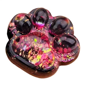 Cat Paw Squeeze Toy Starry Sky Cat Paw Squish Toys Fun Squishy Pinch Taba Toy - Picture 1 of 7