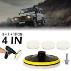 Wool Buffing Polishing Pads Set for Car Polisher Drill 5Pcs Soft and Fine