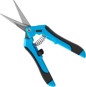 Gardening Hand Pruner with Straight Stainless Steel Blades Non-Stick Pruning She - Picture 1 of 6