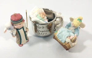 Hallmark Keepsake Helpful Shepherd Happy Birthday Jesus Baby’s First Christmas - Picture 1 of 11