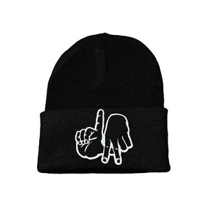 Nuevo Gorro Personalizado LA Los Angeles Lakers Kings Dodgers Dedo Mano - Imagen 1 de 5