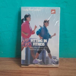 VTG NIKE FITTING IN FITNESS BY LADY FOOT LOCKER AUDIO CASSETTE TAPES NEW SEALED - Picture 1 of 3