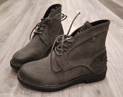 Tom Tailor Mädchen Damen Schuhe Boots Stiefel Gr 36 grau anthrazit 1025