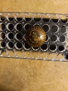 New York Artillerie Excelsior Nationalgarde Knopf - Bild 1 von 2