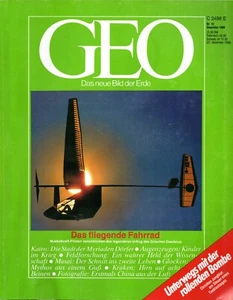GEO Magazin Ausgabe 12/1988 - Das fliegende Fahrrad - Dezember 1988 - Bild 1 von 2