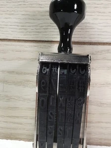 New 5 Band Ink Stamper - Picture 1 of 5