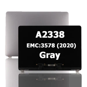 Para Macbook Pro 13.3" A2338 2020 EMC:3578 Pantalla LCD + Cubierta Superior Repuesto Gris - Imagen 1 de 10