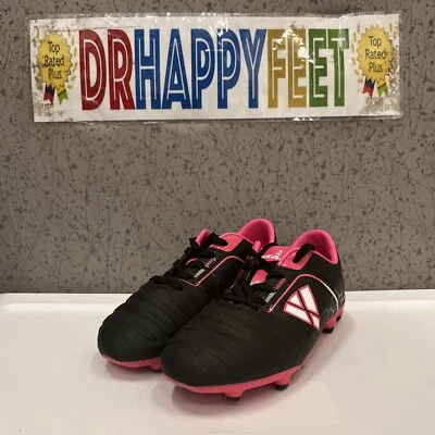 Vizari Avalon Jr FG Kids Soccer Shoes Size 3Y Black X02327 B5 - Image 1 of 4