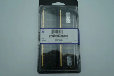 Kingston 8gb PC2 - 3200 CL3 ECC 240 (2x4gb) (740617085297) (KVR400D2D4R3K2/8G) - Image 1 of 3