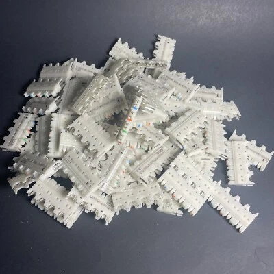 (LOT OF 82) Siemon 4 Pair Punch Down Connection Blocks 100.8095 Cat5  - Image 1 of 4