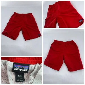 Patagonia Pool Shorts 8” Inseam Boys XXL Red 100% Nylon YGI G4-146 - Picture 1 of 13
