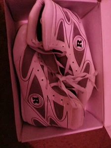 Size 8 - Ringside Diablo Boxing Shoes - White - Mens - Picture 1 of 7
