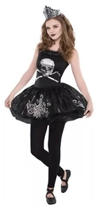 Zomberina Zombie Bailarina Gótico Esqueleto Vestido Elegante Halloween Niño Disfraz - Imagen 1 de 1