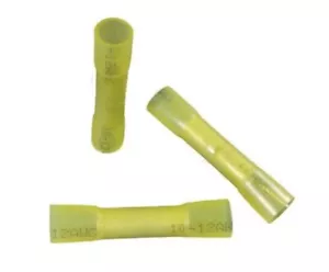 95pcs Yellow 10-12AWG Waterproof Heat Shrink Butt Connectors - Picture 1 of 1