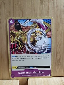 One Piece 🏆Anime - ELEPHANT'S MARCHOO - Bandai🏆Trading Card - Picture 1 of 1