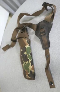 Camo Uncle Mike's Sidekick Size 2 RH Gun Pistol Shoulder Holster w Adj Harness - Picture 1 of 12