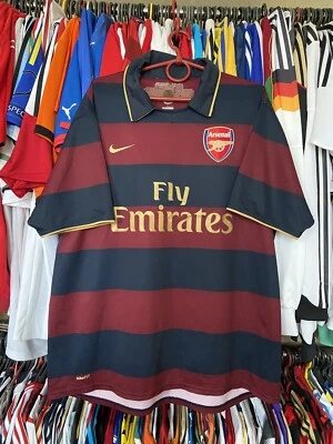 CAMISETA DE FÚTBOL TERCERA CAMISETA DE FÚTBOL ARSENAL LONDRES 2007 2008 NIKE 237869-600 talla XL Foto 1 de 4
