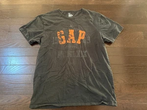 GAP MEN'S BLACK GAP LOGO T-SHIRT SZ M - Picture 1 of 2