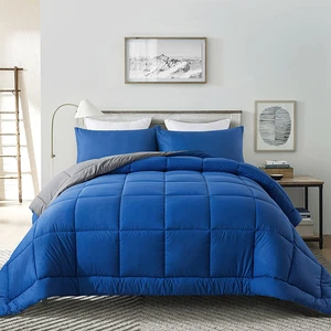 Set piumone queen size - set piumoni biancheria da letto per tutte le stagioni con 2 federe - 3 pi - Foto 1 di 6