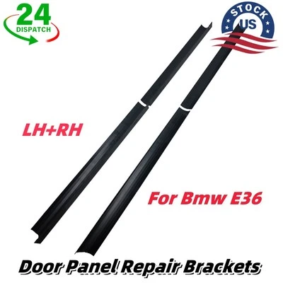4X For Bmw E36 Door Panel Repair Bracket Coupe Convertible Door Cards M3 325i - Imagem 1 de 4