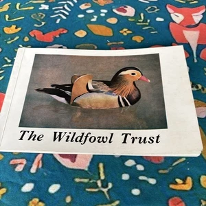 *RARE* VINTAGE WILDFOWL TRUST SLIMBRIDGE GUIDE PAPERBACK BOOK 1969 zoo maps - Picture 1 of 8