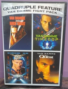 Van Damme Action Pack Quadruple Feature (DVD, 2008, 2-Disc Set) - Picture 1 of 6