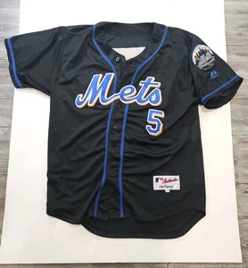 Majestic Authentic David Wright New York Mets 2008 MLB Trikot schwarz Alternate 50 - Bild 1 von 4