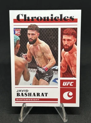Javid Basharat "The Snow Leopard" - RC Rookie - 2023 Panini Chronicles UFC # 84 - Image 1 of 4