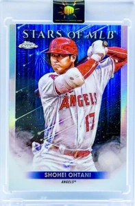 Shohei Ohtani RARE REFRACTOR INVESTMENT CARD SSP TOPPS CHROME DODGERS MVP MINT - Picture 1 of 1