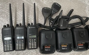 3 * Motorola GP339 VHF 136-174 5T12.5/25K 5W 255CH 2 way radio - Picture 1 of 24