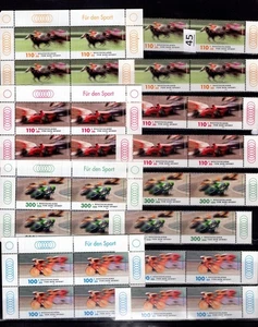 / 8X GERMANIA - MNH - SPORT - AUTO RACING - CICLISMO  - Foto 1 di 1
