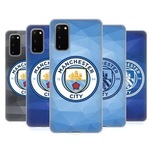 MAN CITY FC BADGE GÉOMÉTRIQUE ÉTUI COQUE EN GEL MOLLE POUR SAMSUNG TÉLÉPHONES 1 - Photo 1 sur 13