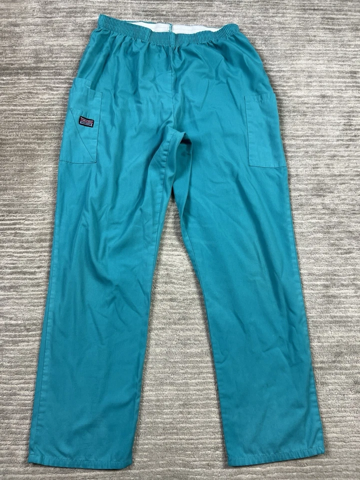 Pantalones Médicos Cherokee Para Hombres Grandes Azul 4200 Cintura Elástica Mezcla de Poliéster Foto 1 de 4