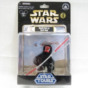 Figura de acción Disney Star Wars Star Tours Pato Donald como Darth Maul Serie 6 - Imagen 1 de 5