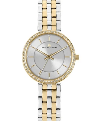 Orologio Da Donna Jacques Lemans Milano Quarzo Bicolore 1-2212C - Immagine 1 di 4