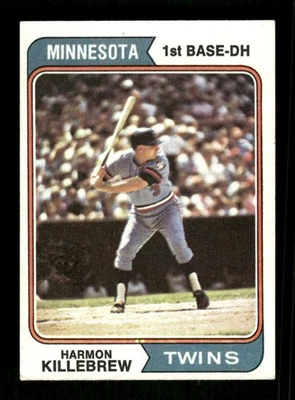 1974 Topps Baseball 400 Harmon Killebrew  VGEX+ to EX  BXCP55 - Image 1 of 2