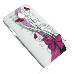 Design No.2 Hard Back Cover Handy Case Hülle Kappe Schale für HTC One Mini - M4 - Picture 1 of 11