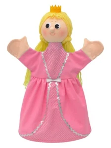 Prinzessin Adélka 36 cm, rose, Handpuppe - Bild 1 von 1