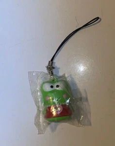 Sanrio Keroppi Phone Charm Green Frog Ker Cartoon Hello Kitty - Picture 1 of 5