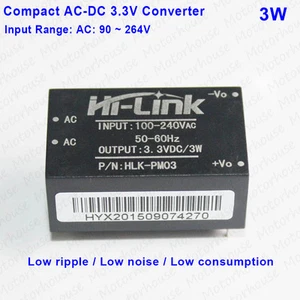AC 110V 220V 230V to DC 3.3V 3W AC-DC Converter Power Supply Household Switch - Picture 1 of 4