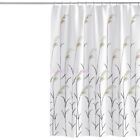 SALE - Floral Bathroom Fabric Shower Curtain Extra Long or Wide, 3 Sizes, Reed