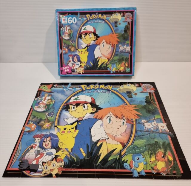 Pokemon 'Ash and Pikachu  Electrify' Mini Jigsaw Puzzle – Winston