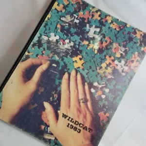 1983 Los Gatos High School Wildcat Yearbook Annual Journal Los Gatos CA - Picture 1 of 7