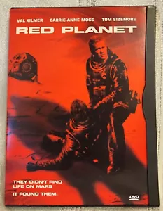 Red Planet DVD Gently used LN WS Val Kilmer Carrie-Anne Moss Tom Sizemore Sci-fi - Imagen 1 de 3